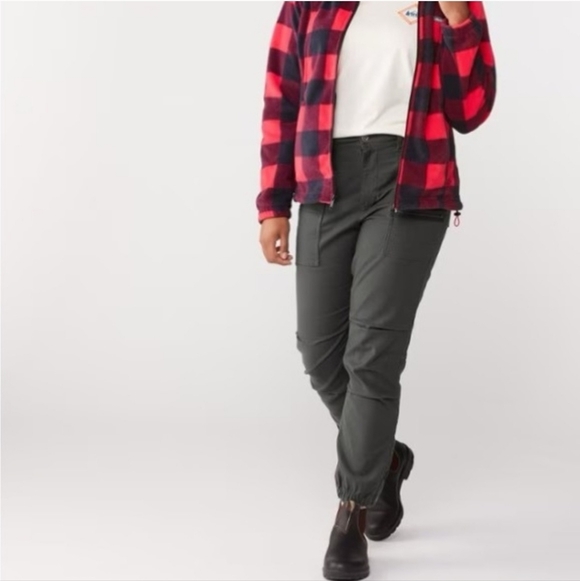 Rei Co-Op Pants - REI Cooperative Women's Gray Cotton Stretch Trailsmith Joggers Pants Size 4.